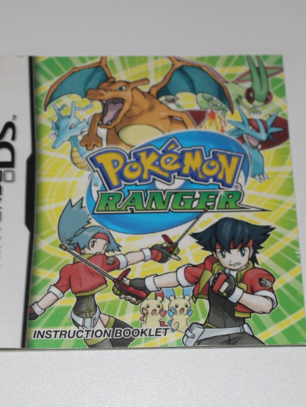 Pokemon Ranger for Nintendo DS Manual ONLY NO GAME NO CASE DU92724